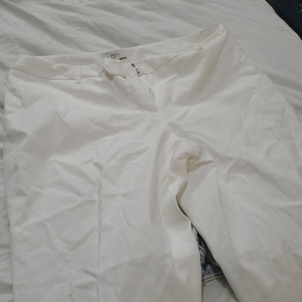 White dress pants